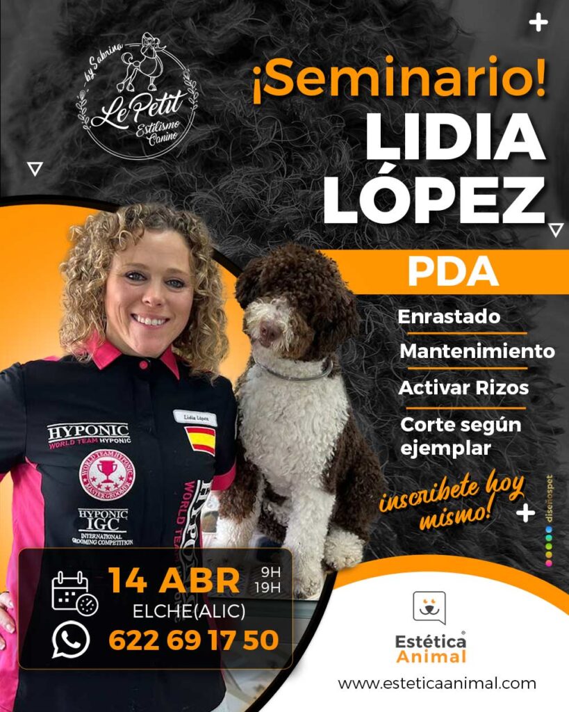Seminario PDA con Lidia Lopez en estética animal